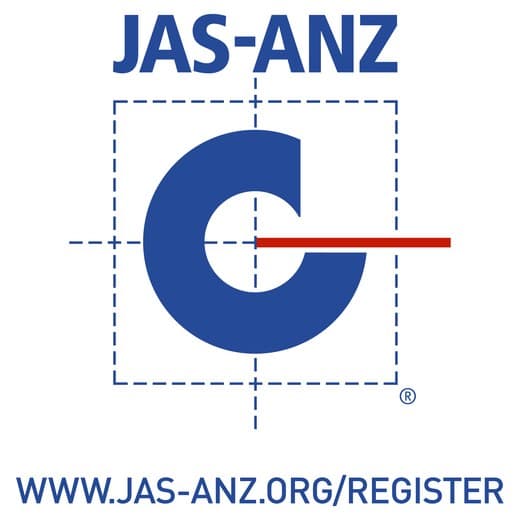 JAS-ANZ accreditation mark